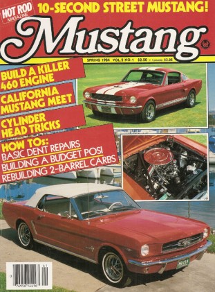 MUSTANG by HOT ROD 1984 SPR V 2, #1 - EARLY GT350s